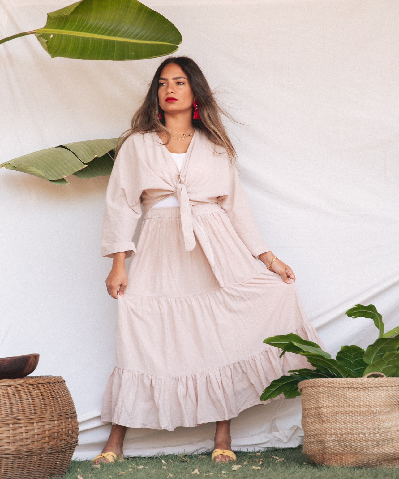 Gypsy Set in Nude – HOOR