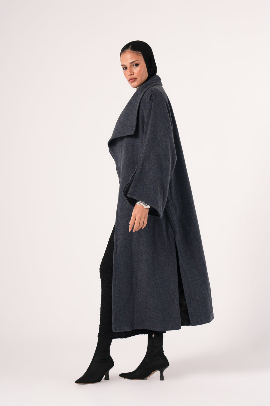 Night n Day Coat in Grey