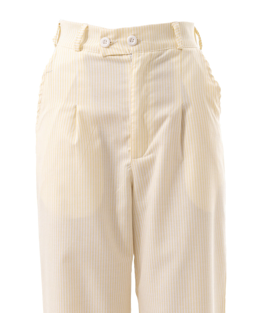 Linear Love Pants in Yellow