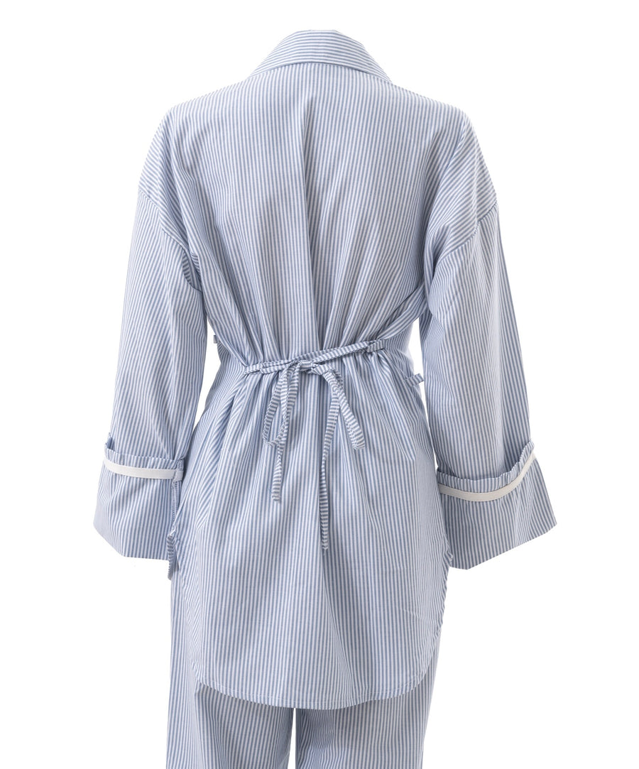 Linear Love Shirt In Blue
