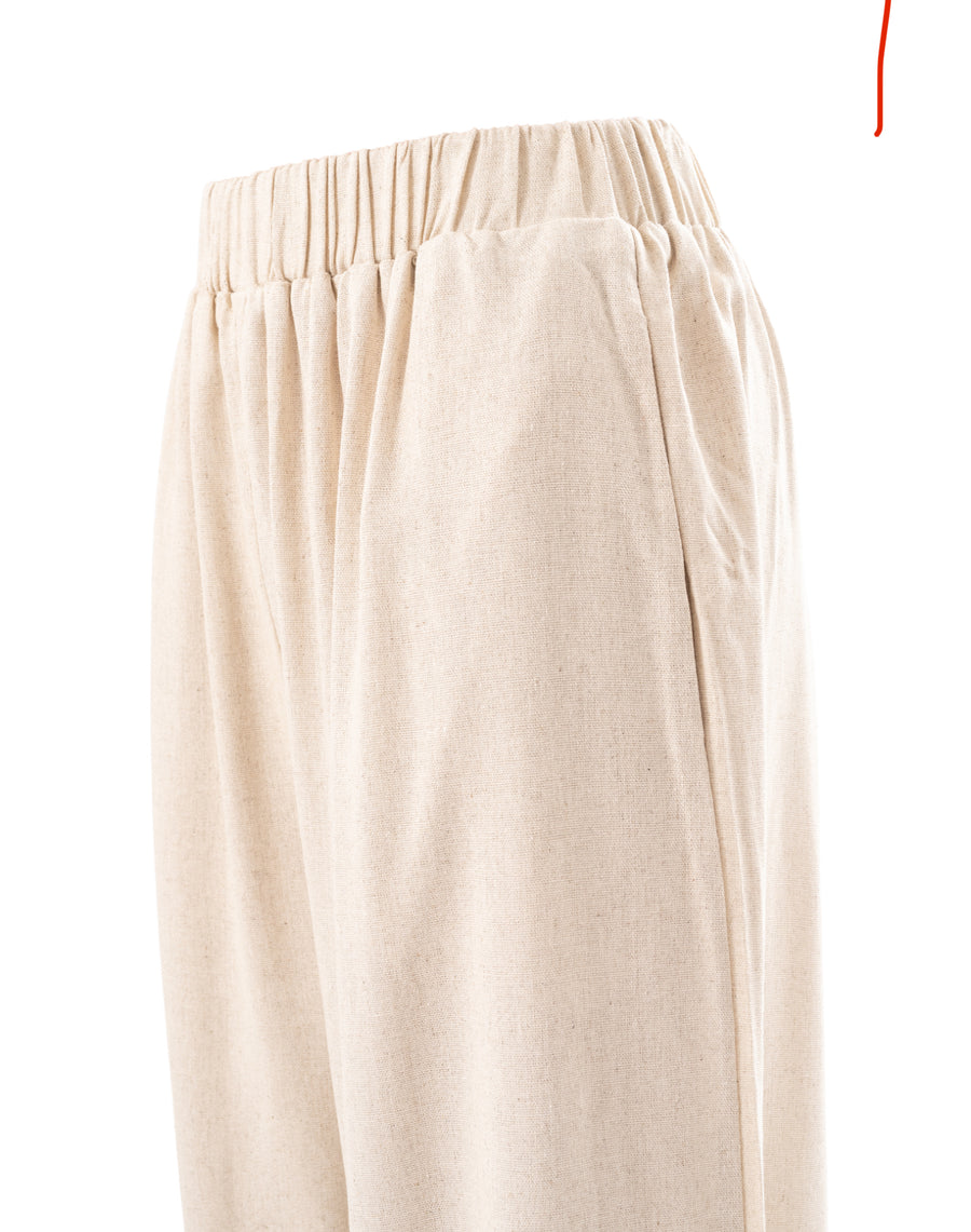 Salt Linen Pants in Beige