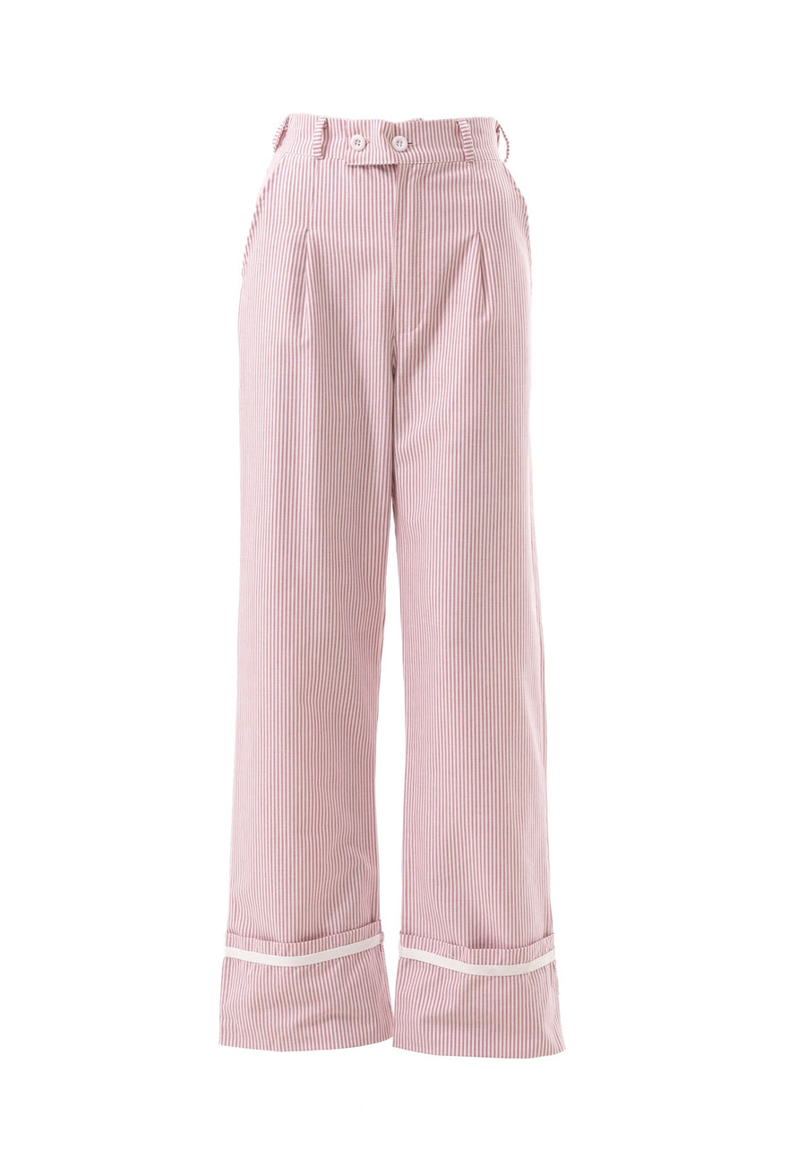 Linear Love Pants in Red