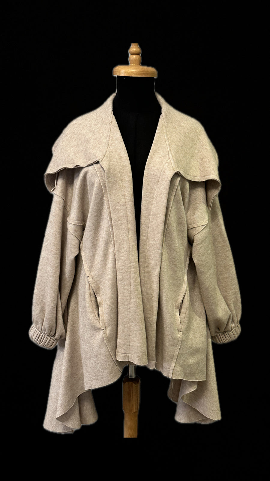 Soft Jacket in Light Beige