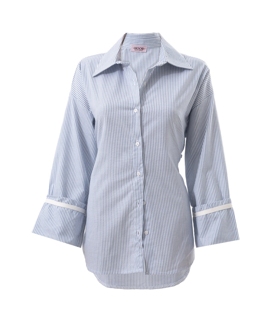 Linear Love Shirt In Blue