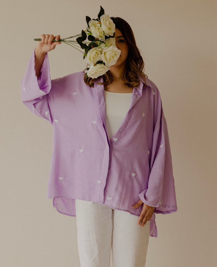 Mila Shirt in Lilac