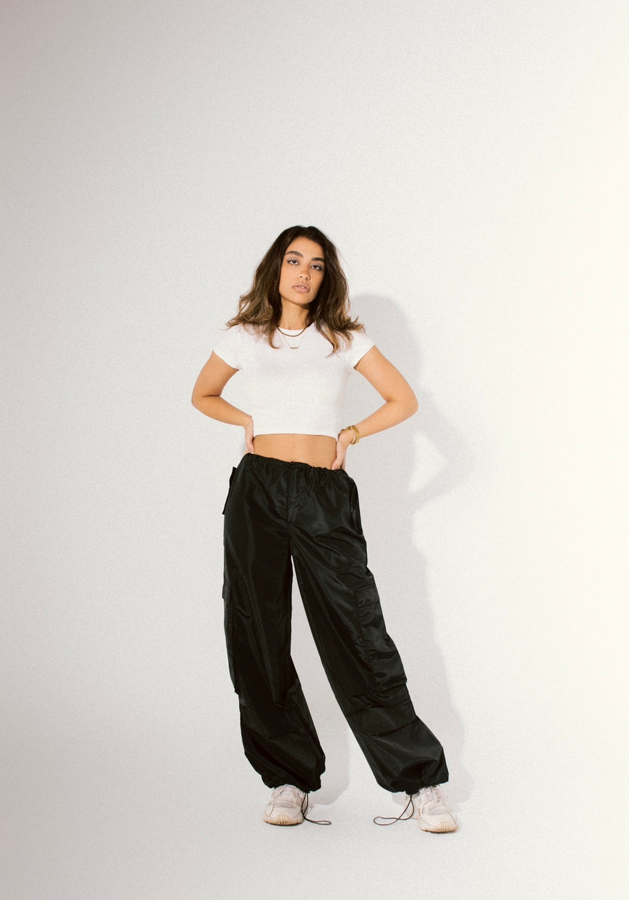 Chute Pants in Black