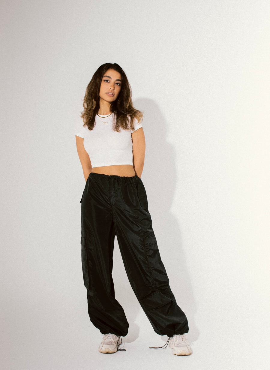 Chute Pants in Black