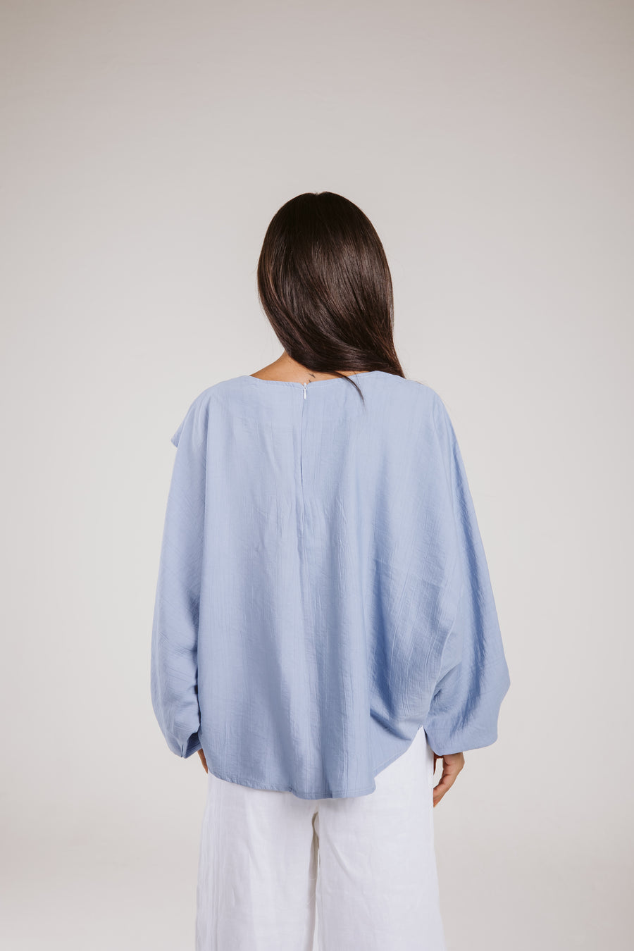 The X Top in Light-Blue