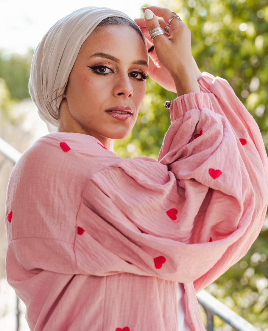 Puffy Air Shirt in Pink