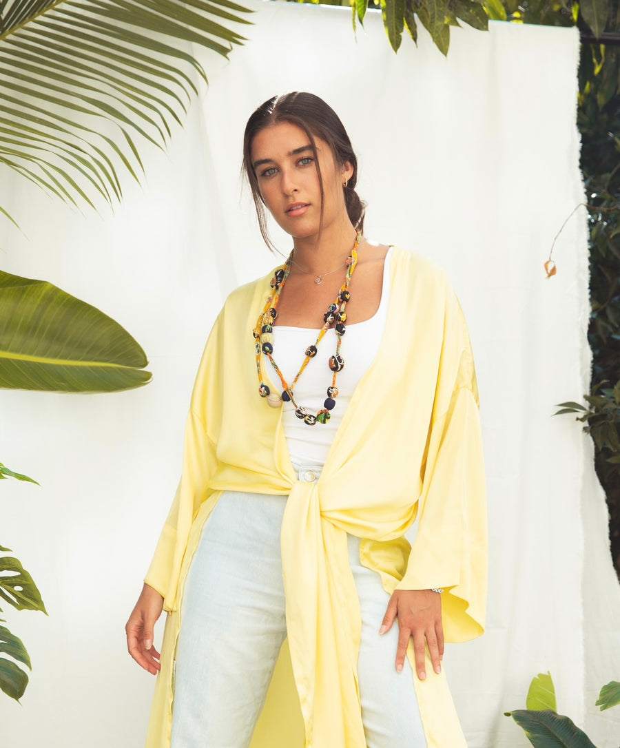 Sunflower Kimono